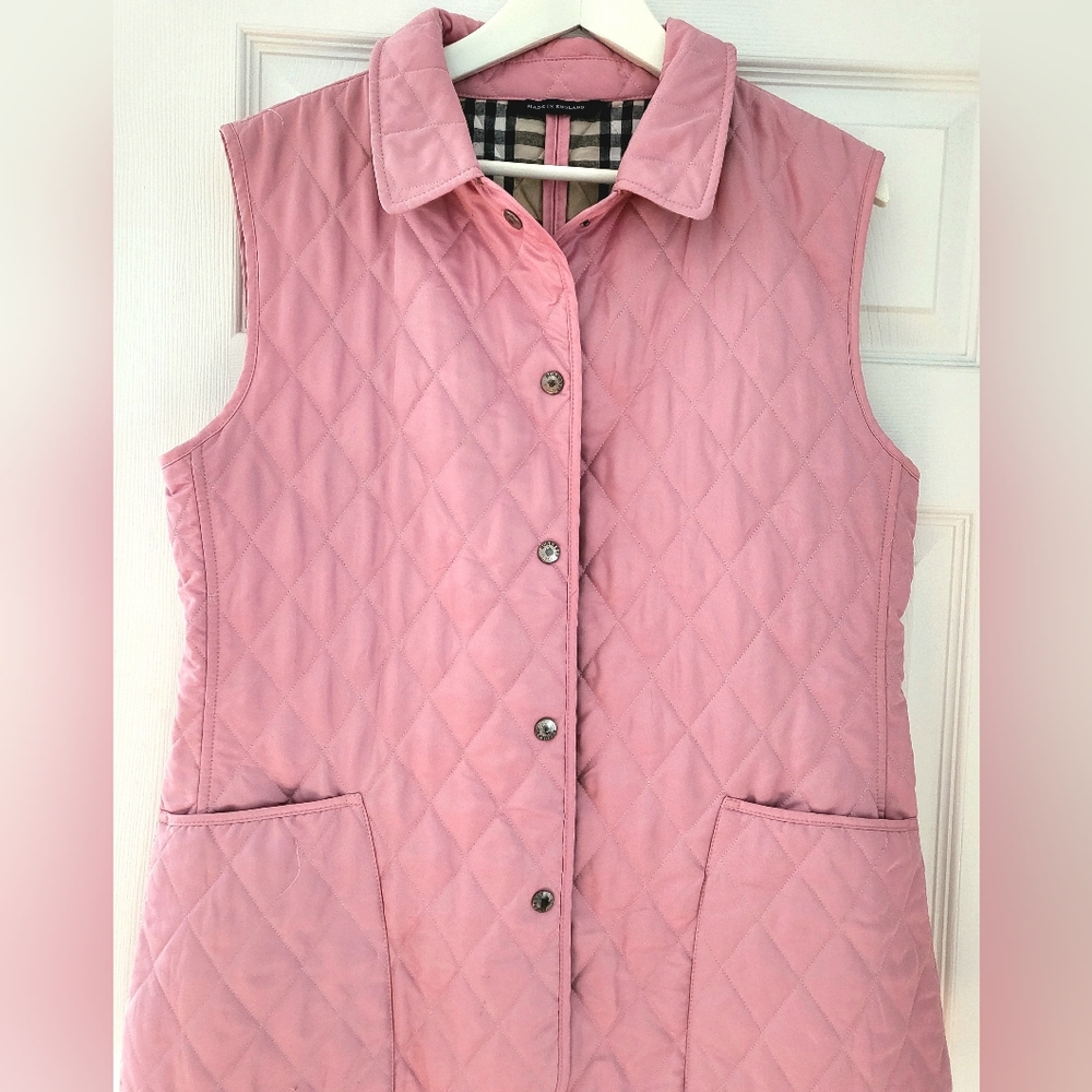 Burberry quilted vest